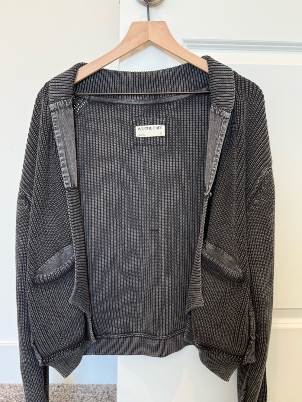 We The Free Cardigan - Dark Gray
